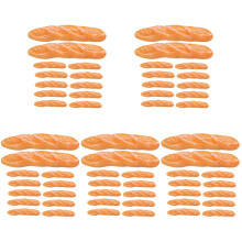 75St Realistisch Resin Mini Brood Voor Miniatuur Huis Decor