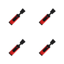 4St ABS Vloer Reparatie Kit Rood Met Voor Hout- En Tegelschade