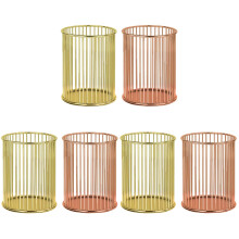 6St Gouden Rozen Penhouder Stijlvolle Cosmetica Makeup Opbergdoos