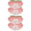 4St Compacte Keramische Dipschalen Roze Voor Sauzen En 4