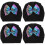 4St Elastische Zwemcaps Dames Sky- Nylon Met Modieuze Strik 5