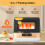 Table Top Dishwasher Portable Countertop Dishwasher with 4 Washing Programs 4