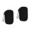 2Pièces Pochette Noire Pratique Rangement Casque Et 6