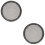 2Pièces Grilles Décoratives Noires Accessoires Audio 5