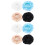8Pièces Chapeaux Enfants Large Bord Polyester Confortable Colorés 5