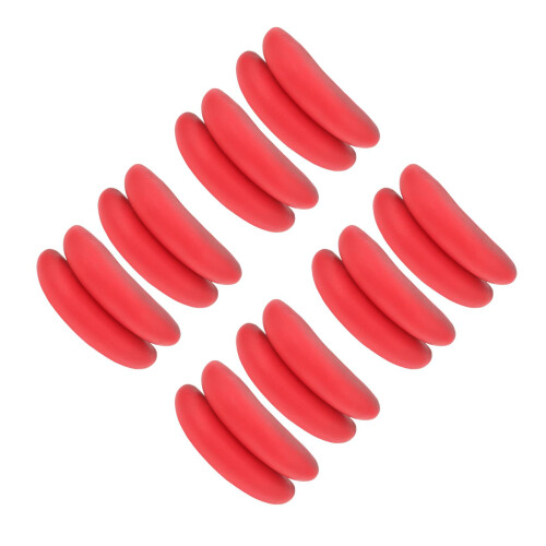 8Ensembles Masque Bouche Rouge Drôle En Caoutchouc Pour Carnaval 1
