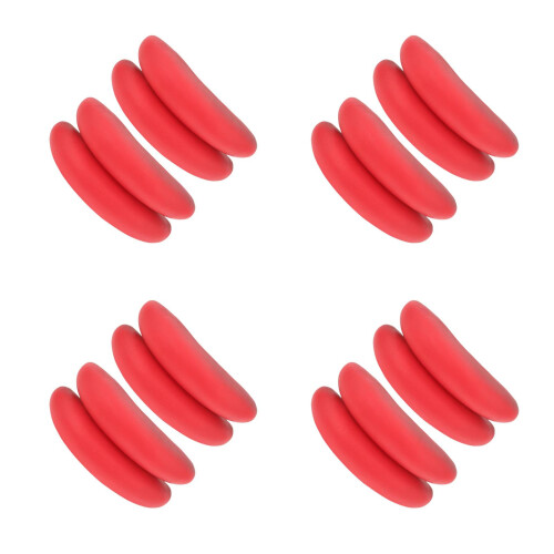 8Ensembles Masque Bouche Rouge Drôle En Caoutchouc Pour Carnaval 2