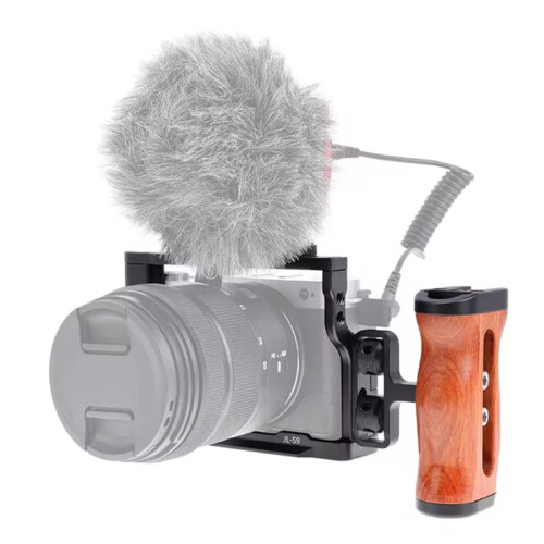 JLwin S9 Rabbit Cage + Top Handle + Side Handle for   S9 Vlog Tripod Mount for Mirrorless Cameras 1