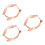 3Pièces Protections Montre Rose Gold Faciles À Installer Pour 4
