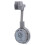 3Pièces Support Douche Réglable Gris Pour Murs Lisses 2