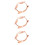 3Pièces Protections Montre Rose Gold Faciles À Installer Pour 7