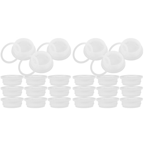 24Pièces Couvercles De Fûts En Plastique Pour Usage 1