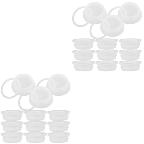 24Pièces Couvercles De Fûts En Plastique Pour Usage 2