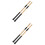 2Pièces Brosse Batterie Bois Bambou Noire Usage Musical 4
