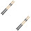 2Pièces Brosse Batterie Bois Bambou Noire Usage Musical 5