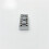 Headless Electric Guitar 6-String Brass Locking Nut, String Retainer Saddle Silver 5