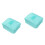 2Pièces Sac Cosmétique Vert, Résistant, Idéal Pour Voyage 3