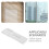 Witte Plastic Gordijn Voor Raamdecoratie 5