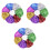 18Pièces Pompons Plastiques Variés Pour , Sport Cheerleading 2