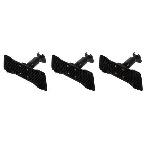 3Pièces Support Noir ABS Rétroviseur Montage Caméra Sécurisé 2