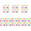 160Pièces Colorés Glacés Design Ice Pop Assortis 5