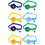 8Pièces Collier Chat Coloré Réglable Avec Petite Cloche 5