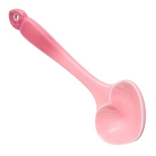 Roze Keramische Hart Voor Dessert En Koffie