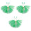 3Sets Tutu En Haarband St Patrick's 1