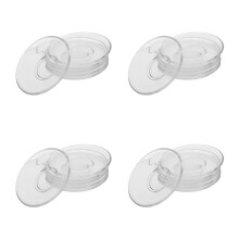 24St Heldere Glazen Cupmatten Met Stijlvol Design Voor Decor