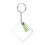 120 Pcs Square Acrylic Keychain Blanks Tassels Set Including Acrylic Blanks Silver 3