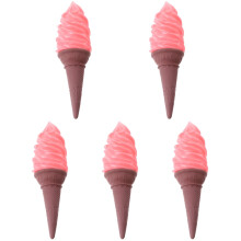 5St Ijs Model Roze PU Materiaal Decoratief En Fotoproppen