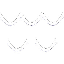 10St Outdoor Waslijn Set, Duurzame Nylon Touwen, Camping En