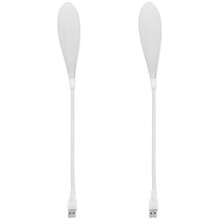 2St USB Nachtlamp Met 14 Led's Voor Laptop En Computer Keyboard