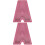 2Pièces Alphabet Rose Transparente, Pour Sauvegarder 4