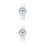 2St Kinderhorloges Cartoon Quartz Wit En Duurzaam 1