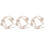 3Pièces Bracelets De Rideaux Beige Décoratifs 3