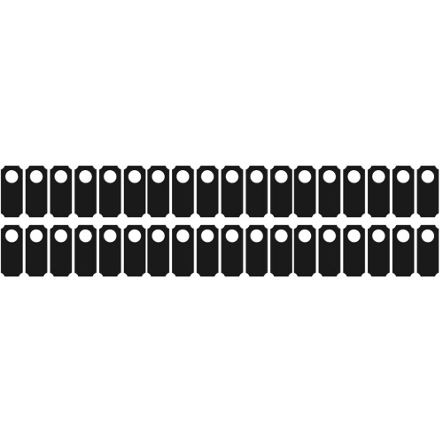 36Pièces Accessoires Suspendus Porte Style Décoration 2