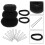 4Ensembles Outils Chignon Noir Élégante Volume Et Maintien 8