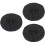 3Pièces Coussin Assise Portable Noir Usage Extérieur 5