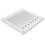 3Pièces Grille Ventilation Acier Inoxydable Argentée Pour Habitat 10