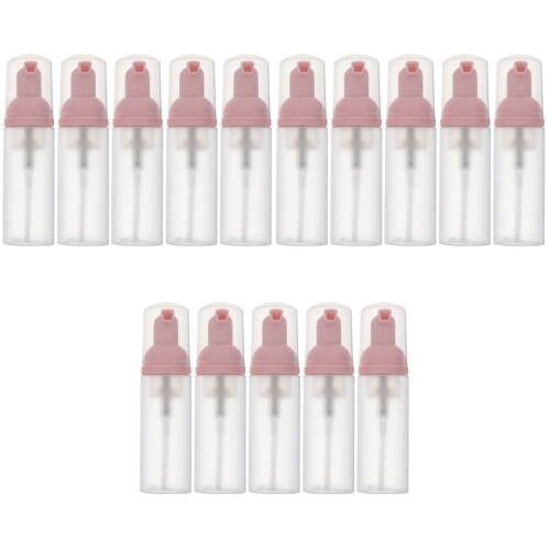 15St Draagbare Mousseflessen Roze Plastic Voor Thuis En