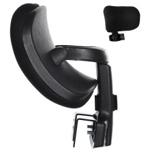 2Pièces Appui-Tête Noir Rétrofit Pour Chaise De Bureau Confortable