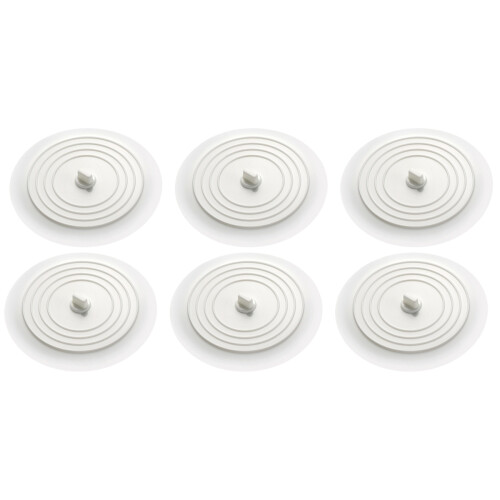 6Pièces Bouchons De Bain Silicone Pour Cuisine 2