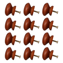 48Pièces Poignées En Bois Pour Porte
