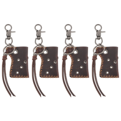 4Pièces Cuir Briquet Protectrice Élégante Outdoor 2