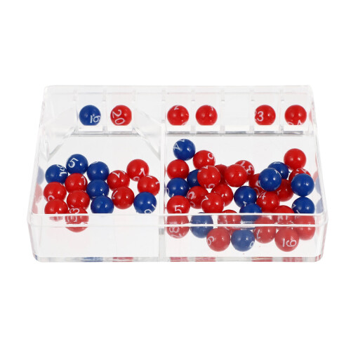 2Ensembles Balles De Tombola Numérotées Multicolores Durable 1