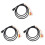 3Pièces Câbles Adaptateurs Audio Connecteurs 2