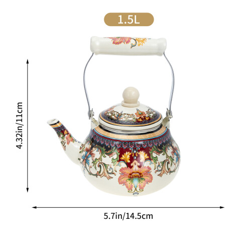 Stevige Emaille Theepot Multifunctionele Theeketel Voor Thuis 1