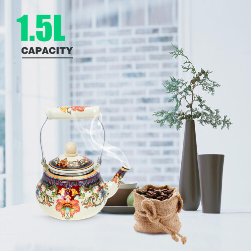 Stevige Emaille Theepot Multifunctionele Theeketel Voor Thuis 2