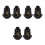 6Pièces Supports E27 Noir Faciles À Installer Pour Ampoules À Vis 3